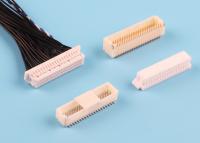 Double connecteur de gaufrette de rangée de lancement vertical en plastique de 1.0mm