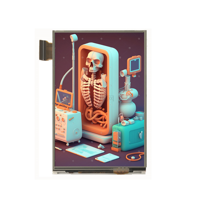 3.5 дюймовый медицинский/промышленный LCD сенсорный экран HVGA MCU интерфейс