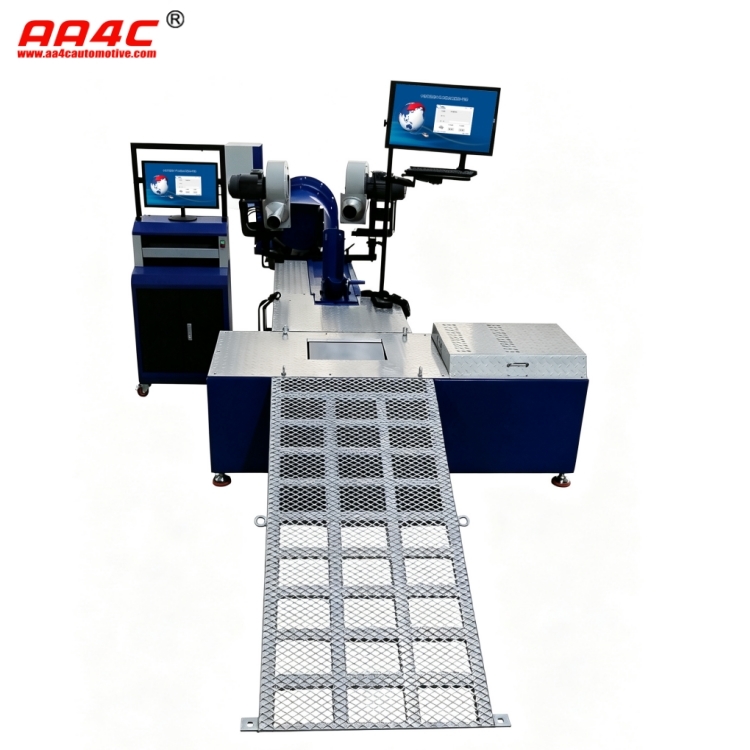 AA4C 2 Wheeled Motorcycle Chassis Dynamometer motorcycle dyno machine with 320km/h Speed and 160kW Eddy Current Power
