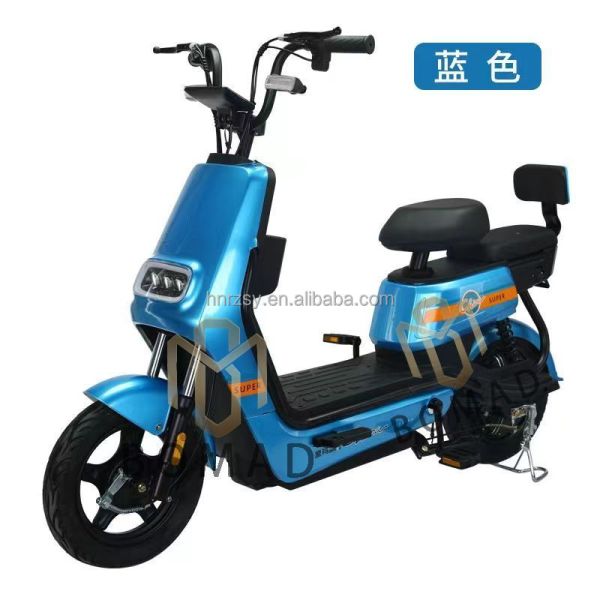 Black Electric City Bike Bicycle 500w Electric Scooter Bike with Down Tube Battery Position