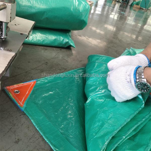 Waterproof Sunscreen Truck Tarp with Thickened Fire Retardant Coated Trailer Tarpaulin