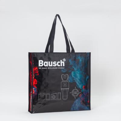 Bolsa de compras reutilizável de polipropileno pessoal e bolsa de compras promocional