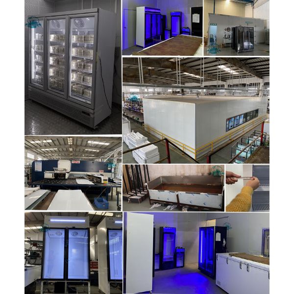 Commercial Refrigeration Equipment Upright Beverage Beer Display Fridge Cooler