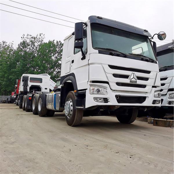Second Hand Truck Tractor Sinotruck 10 Wheels 375HP Used Tractor HOWO Tractor Head