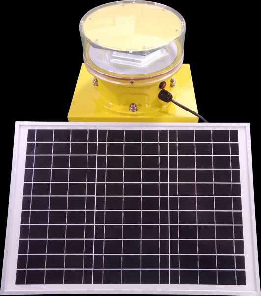 Solar Aviation Obstruction Light 360 Degree 2000-20000cd LED