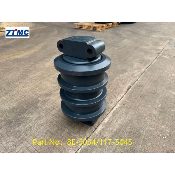 E320 Track Roller 8E-5034, Bottom Roller Passing Magnetic Particle Inspection For Stable Track Guiding Performance