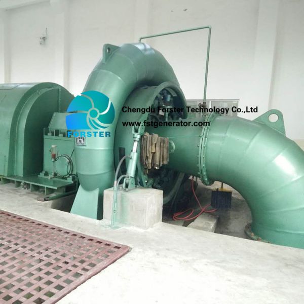 Hydraulic Generating Francis Hydro Turbine , Axial And Radial Turbines Long Using Life