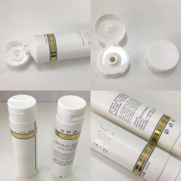 Tubo cosmético laminado plástico del grueso de la barrera 375 de EVOH que empaqueta con el sellado