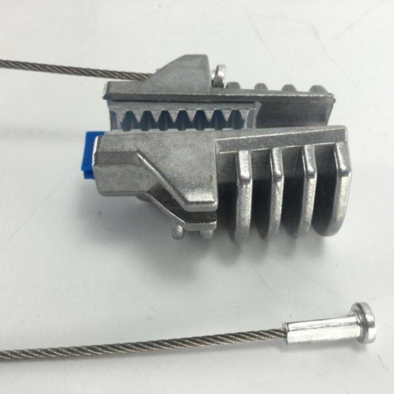 10KN ADSS Cable Fittings , Figure 8 Cable Tension Clamp