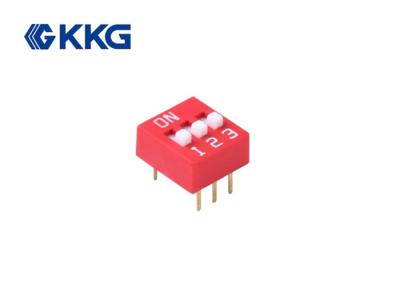 Panel Mount Dual Inline Package DIP Switch 500VAC For Microwave Oven