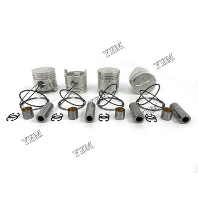 3B For Toyota Excavator Forklift Engine Parts Piston With Rings