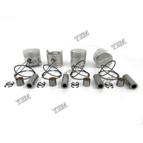 3B For Toyota Excavator Forklift Engine Parts Piston With Rings