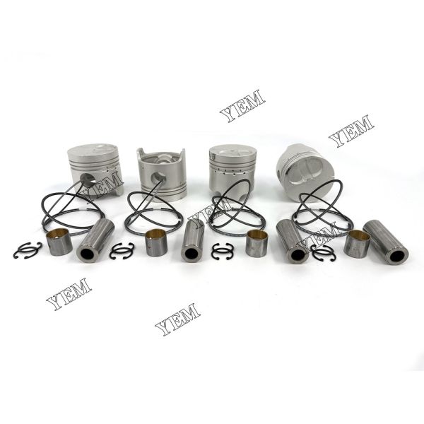 3B For Toyota Excavator Forklift Engine Parts Piston With Rings