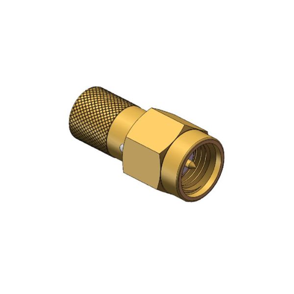 50Ohm Gold Plated D-sub Plug to SMA Male Adapter