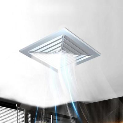 Tri Proof Aluminum Housing Warehouse Exhaust Fan , White Ceiling Mounted Exhaust Fan