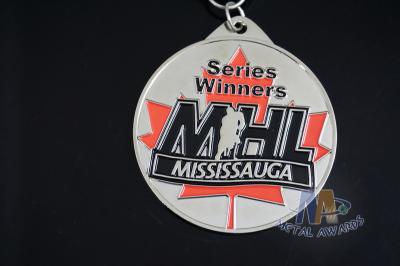 MHL Design Baseball Award Medals , Custom Medals No Minimum For Sports Gifts