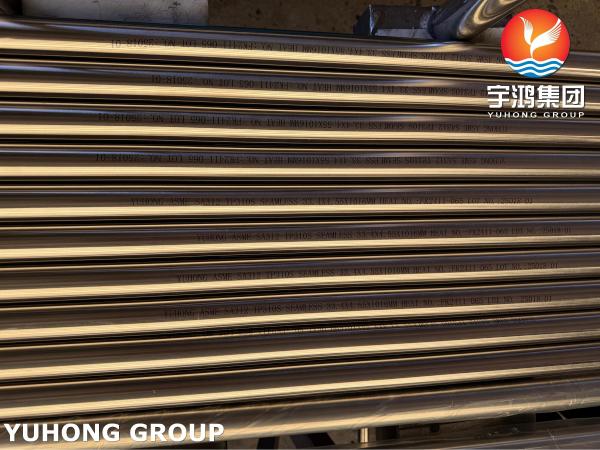 ASME SA312 TP310S Stainless Steel Bright Annealed Seamless Pipe For Petrochemical Pipeline