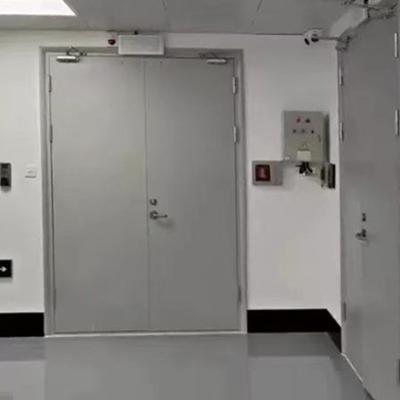 Soundproof  Steel Doors Customized High Security Prehung  Outswing Exterior Door