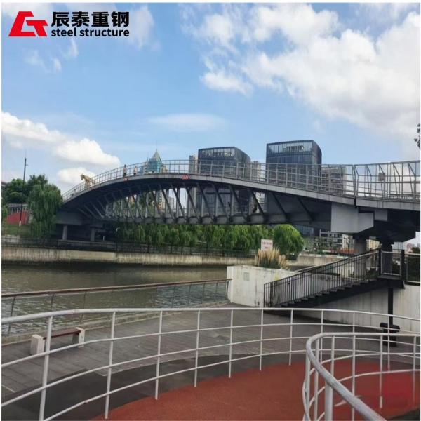 Long Span Steel Structure Truss Bridge Construction Prefabricated