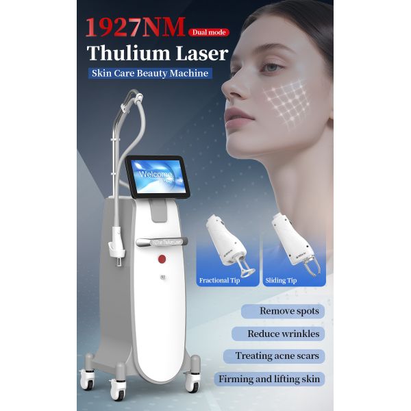 1927nm Thulium Laser Stretch Marks Fractional Co2 Laser Beauty Machine Acne Scar Removal