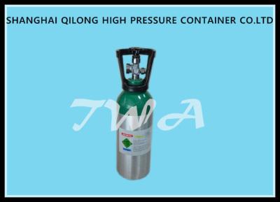 8L Aluminum Oxygen Hydraulic Gas Cylinder / High Pressure Gas Bottles