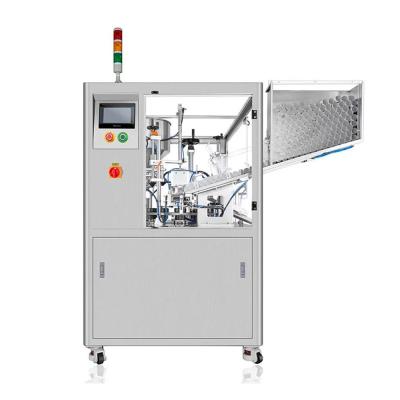 Máquina automática de enchimento e vedação de tubos cosméticos de plástico por ultra-som