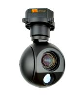 Caméra EO+ 640x512 IR Drone Caméra à trois axes Gimbal 10x Zoom optique
