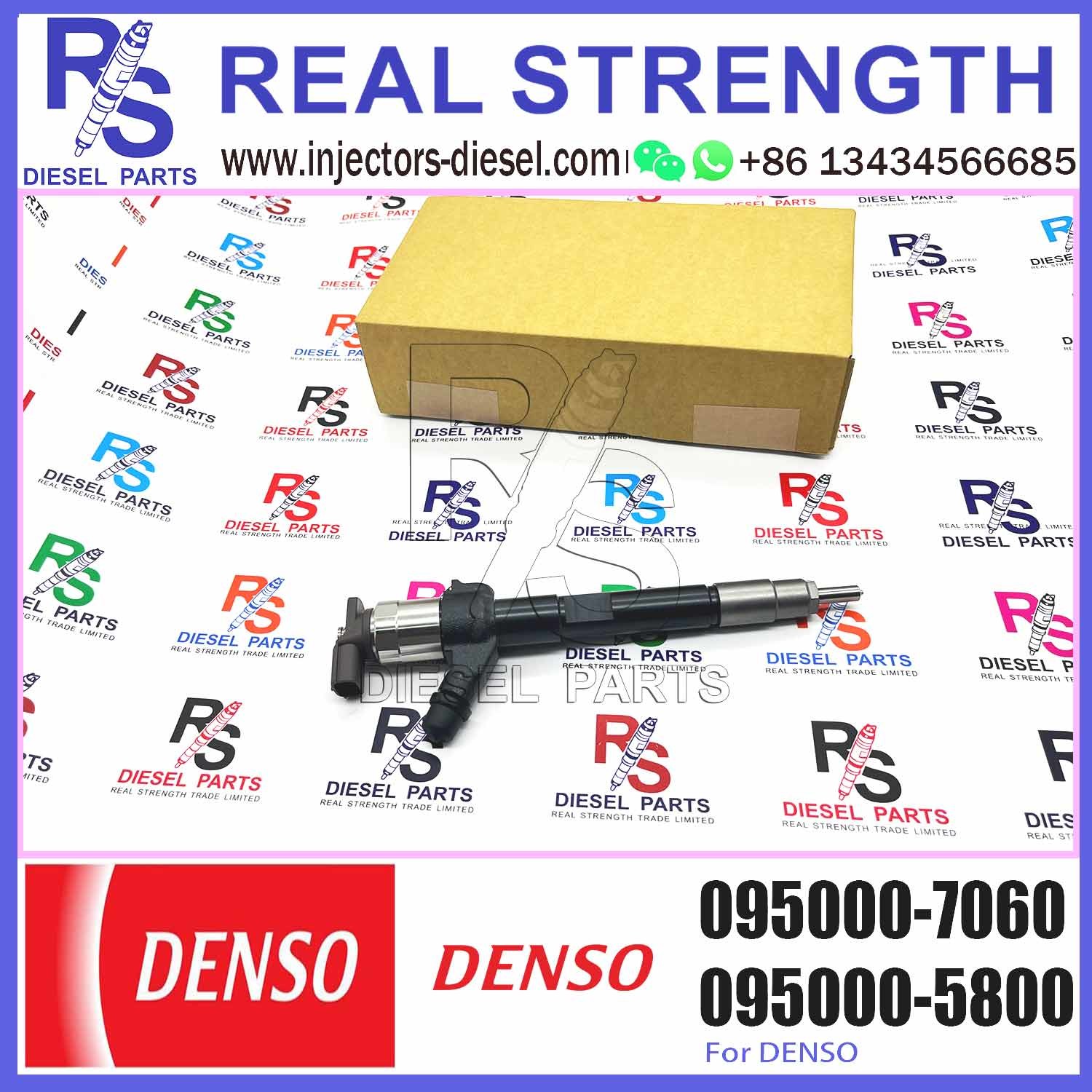 Дизельный инжектор 095000-7060 6C1Q-9K546-BB Для DENSO Ford Transit 2.2 2.4 TDCI Общий рельсовый инжектор 095000-7060