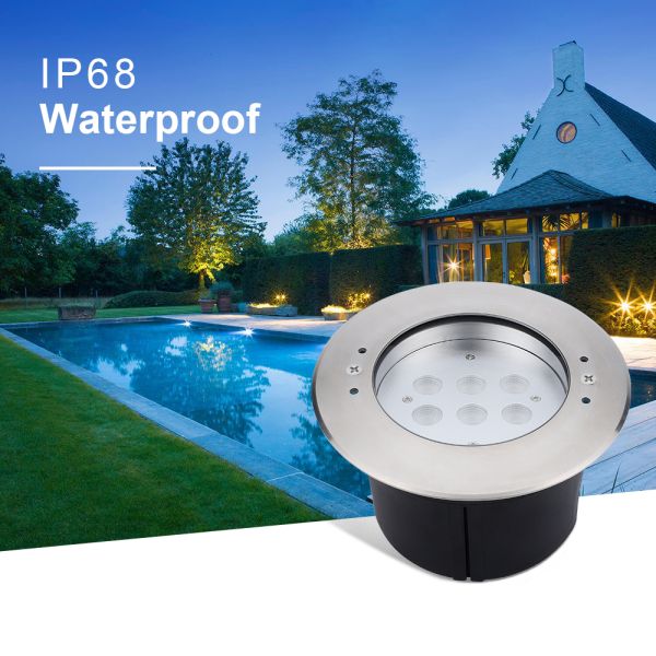 Piscina submersível Luz subaquática 6W LED 316 de aço inoxidável