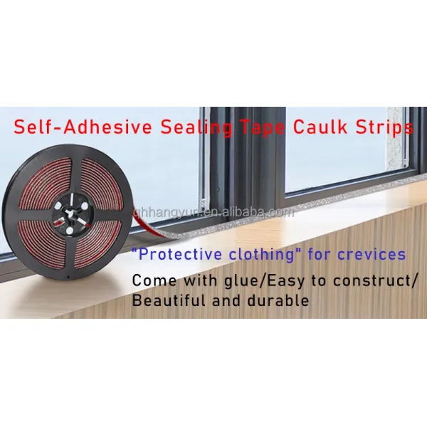 Self Adhesive Water and Mildew Proof Trim Strips Beautiful Edge Decorative Lines Tape Door Window Gap Beauty Seam Stickers