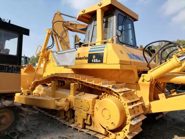 Comatsu D155ax 5 Bulldozer à rampe utilisée Bulldozer Komatsu utilisée