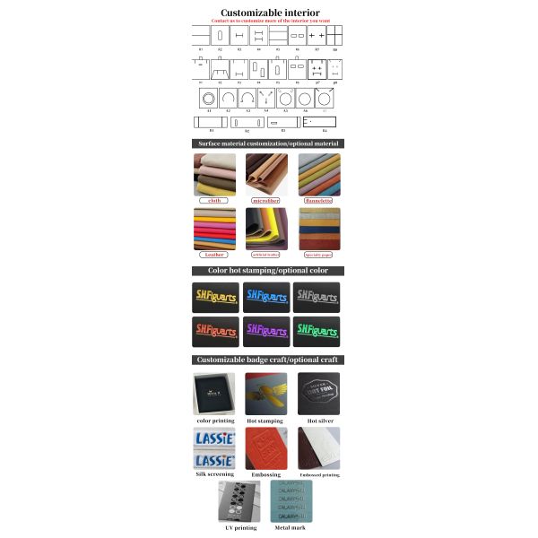 Portable Spacious Space Faux Leather Jewelry Luxury Buckle Organizer for Travel