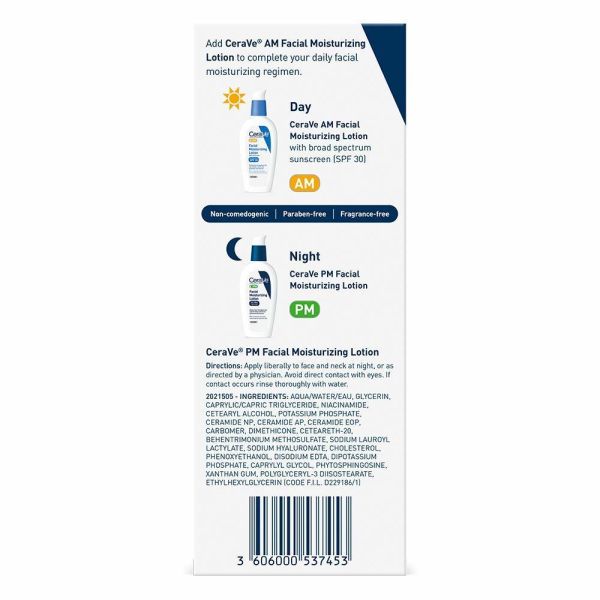 3 oz PM Crema Facial Hidratante Loción Noche Crema Libre de Aceite Ultra Hidratante