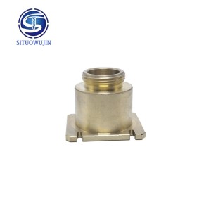 Custom CNC Brass Copper Sleeve Bushings - High Precision Wear Resistant Automotive Components