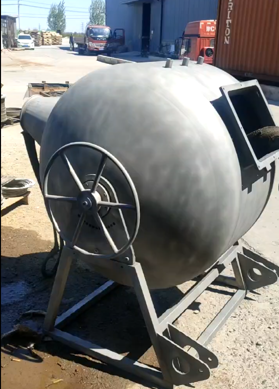 100-литровый газовый резервуар из нержавеющей стали для ваших производственных требований