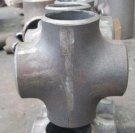 DIN 2605 Carbon Steel Cross Connector Pipe 4 Way Cross Tee SCH10-SCH40