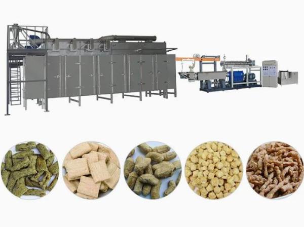 Machine végétale d'extrudeuse de nourriture de chunck du soja de TSP du certificat TVP de la CE