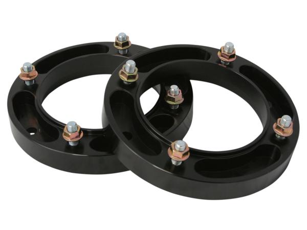 Black Hub Centric Racing Wheel Spacers Metric Grade 10.9 High Performance