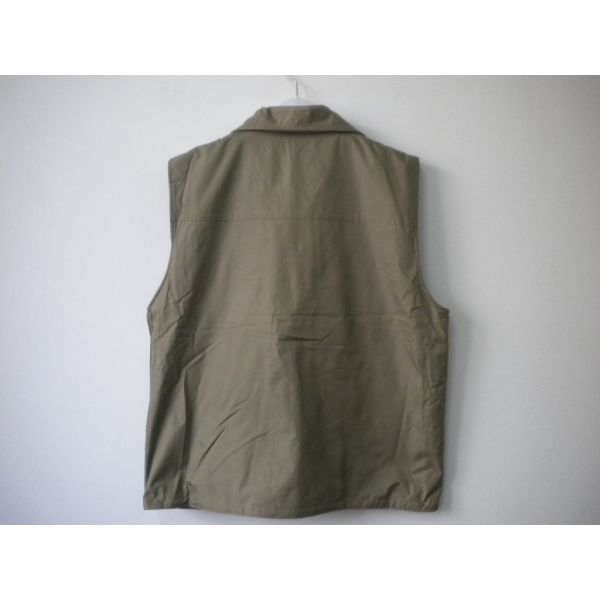 winter vest, polarfleece lining vest, warm vest, khaki, S-3XL