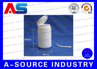 bouteilles de pilule en plastique en vrac de capsule de la médecine 80mL avec facile sûr instantané - traction du couvercle