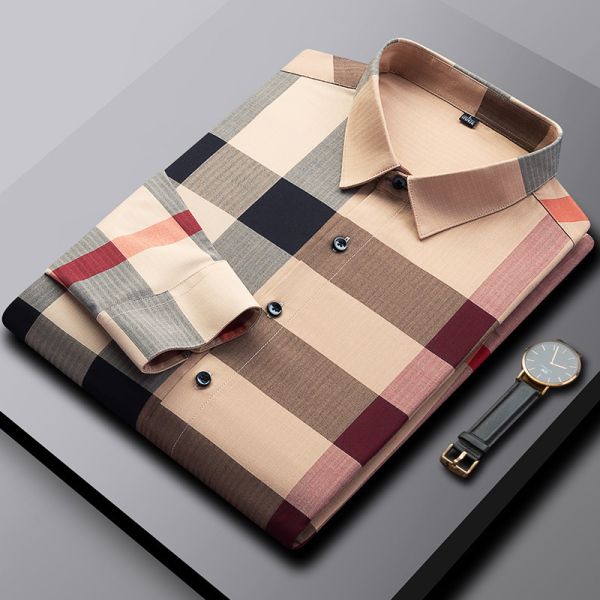 Camisa de vestir 5000 cantidad OEM hombre de verano textura casual Crotch Button Up Camisa para hombres