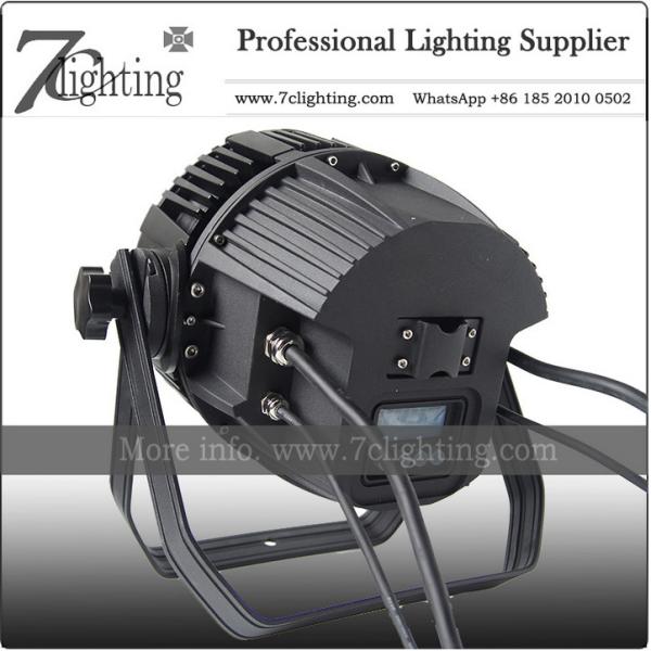RGBWA-UV 6in1 LED PAR Wash Light 18X18W IP Rated with No Noise Working for Stage, Live Show