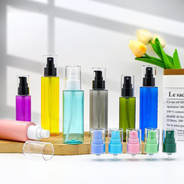 30ml 60ml PET Plastic Spray Bottle OEM Spray Bottle With Pump