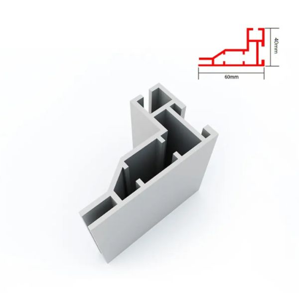 Профили рамки штранг-прессования алюминиевые для рекламировать коробку света дисплея