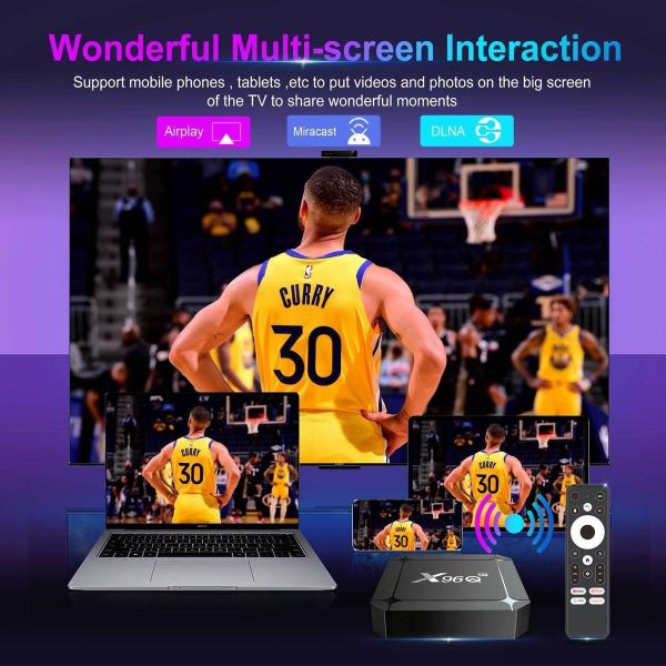 4K Ultra High Definition Android 10.0 TV Box 4GB RAM 64GB Storage With Allwinner H313 Chip