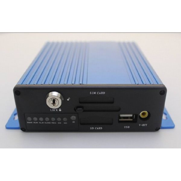 H.264 4ch mini 3G GPS 64GB / 128GB SD Card Mobile DVR Andriod / IOS App Live