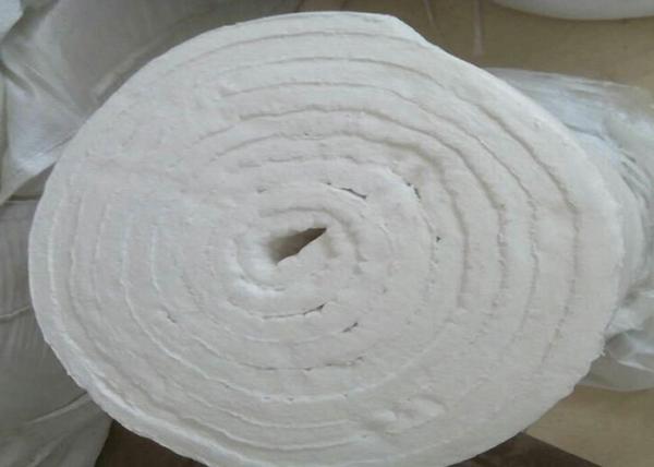 Hot Blast Furnace Ceramic Insulation Blanket 50x610x3600mm White Color