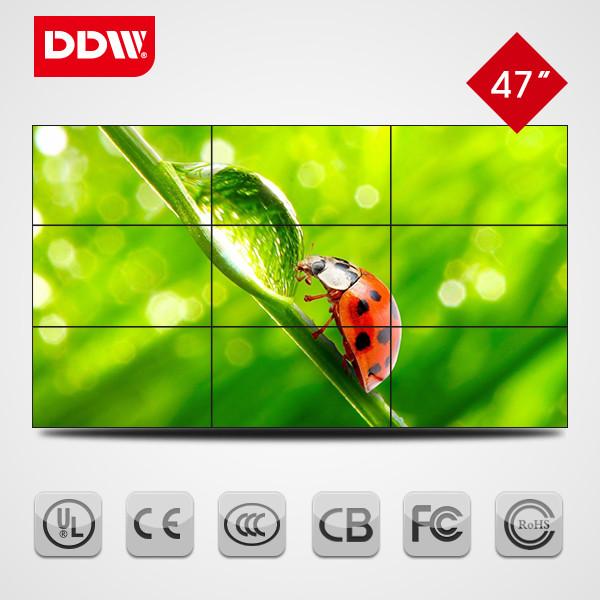 ultra narrow bezel lcd video wall for exhibition and show center