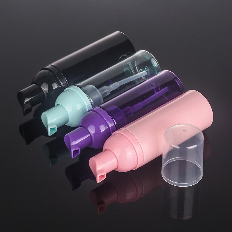 Ясный черный насос пены 2 Oz разливает диаметр по бутылкам высоты 35.5mm 130mm