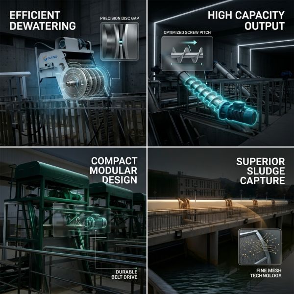 Heavy-Duty Mechanical Bar Screen 5000mm Ultra-Wide Channel High-Flow Sewage Screening Station Municipal Grade